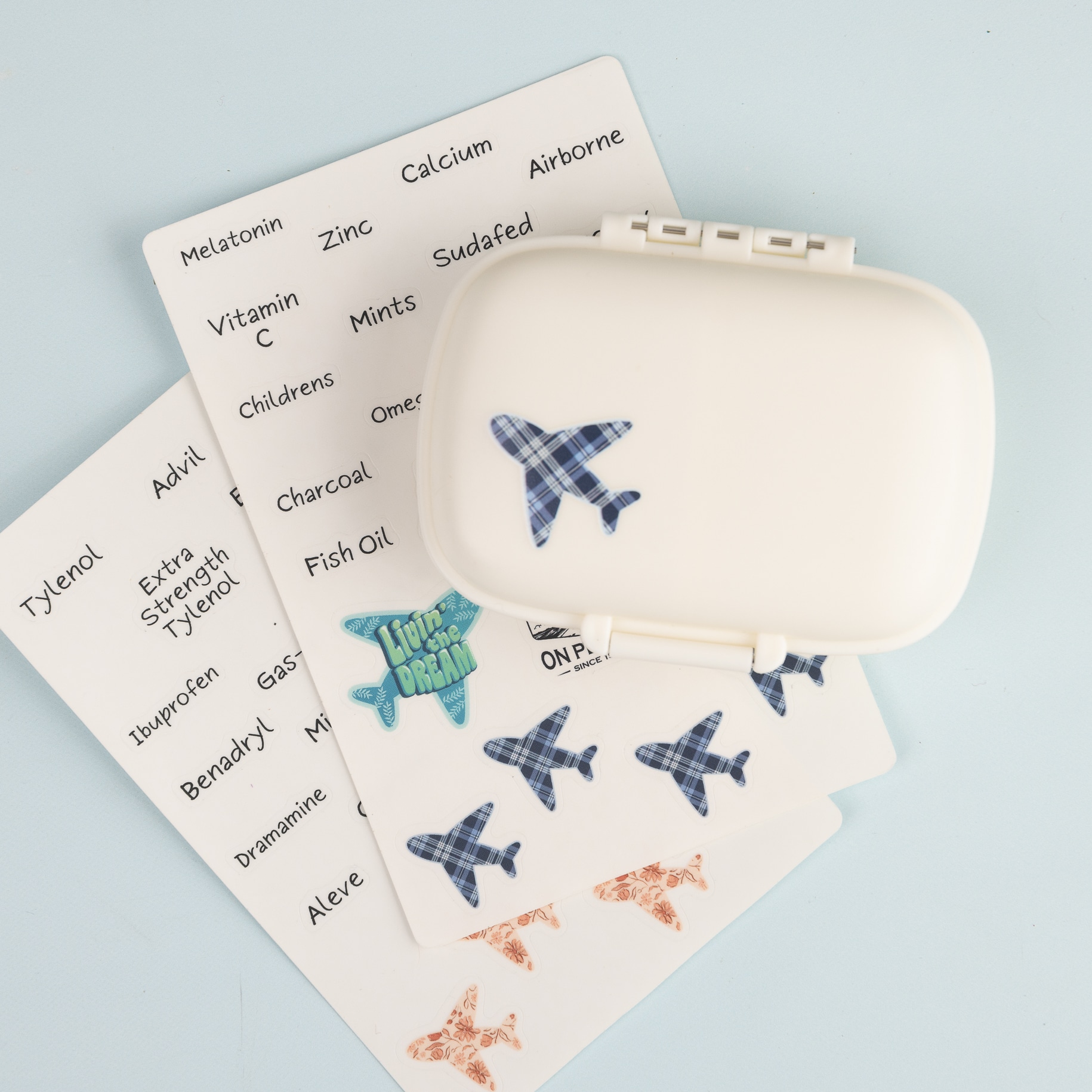 Pill Box Labels